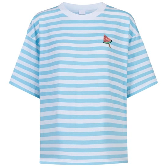 Schlafshirt Straight Waves