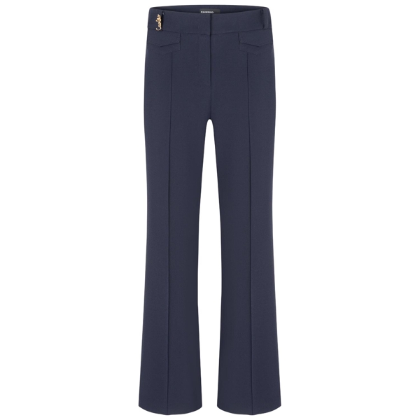 Bootcut-Hose mit Bügelfalte