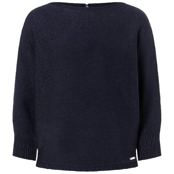 Fledermauspullover mit glanzeffekt