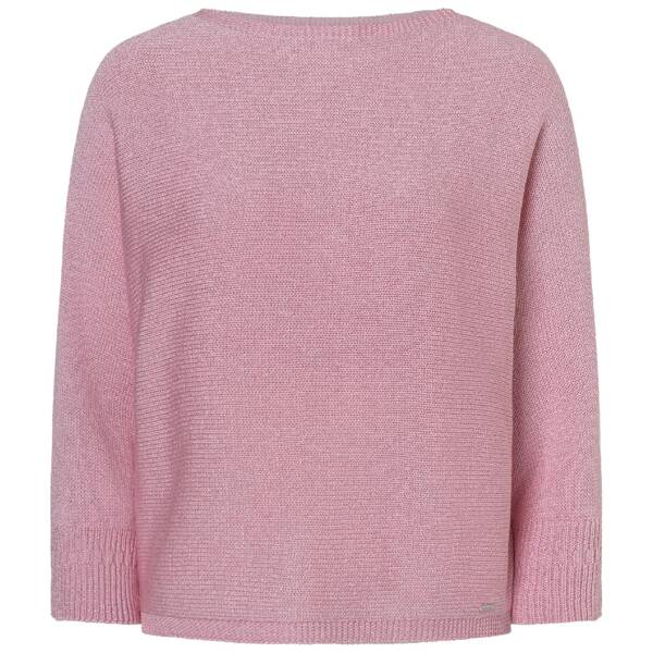 Fledermauspullover mit glanzeffekt