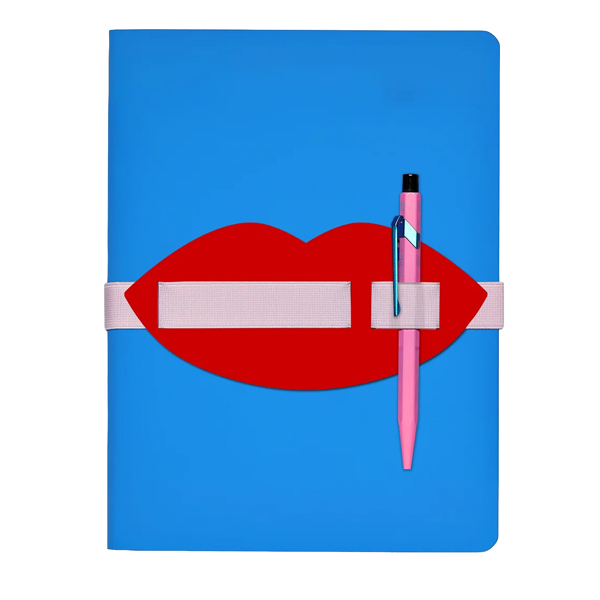 Notizbuch Voyager L Light Lips