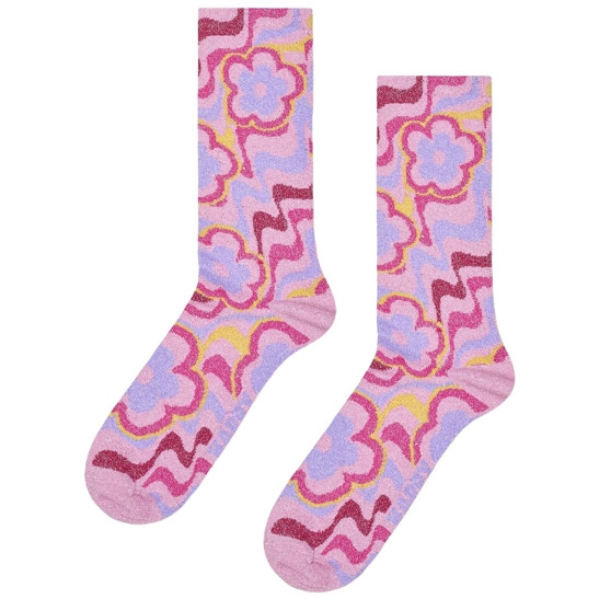 Flowy flower Socke