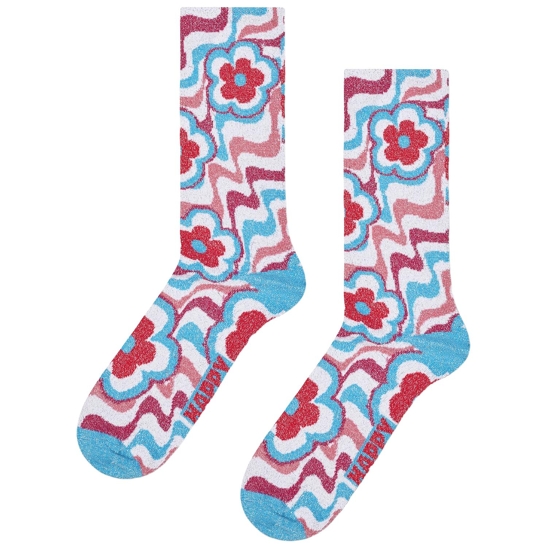 Flowy flower Socke