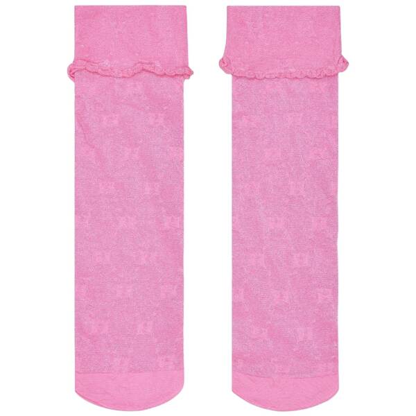 H Monogram mini crew Socke