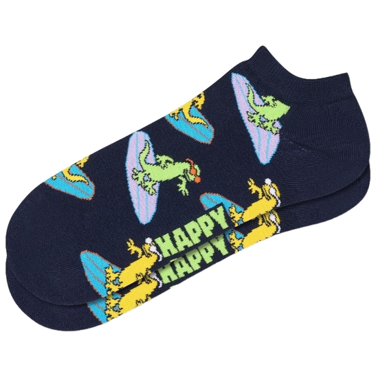 Surf Lizard Sneakersocke