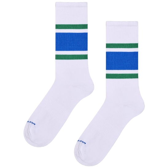 Simple Stripe Sneaker Socke