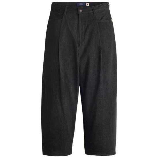 Jeans Wide Pleat Crop