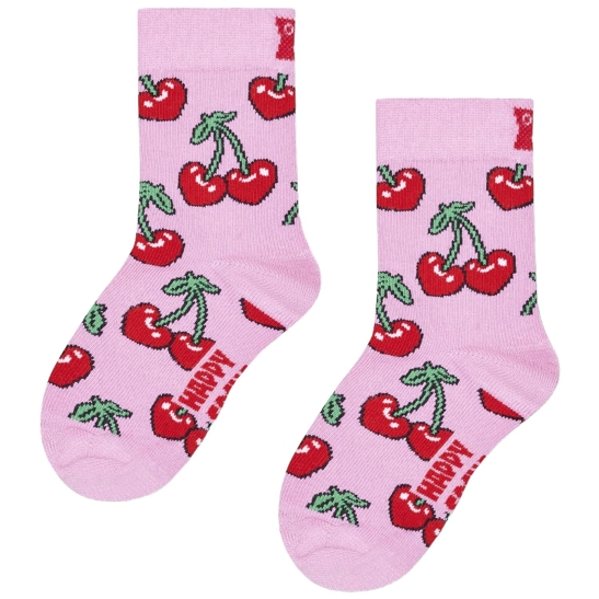 Kids cherry heart Socke