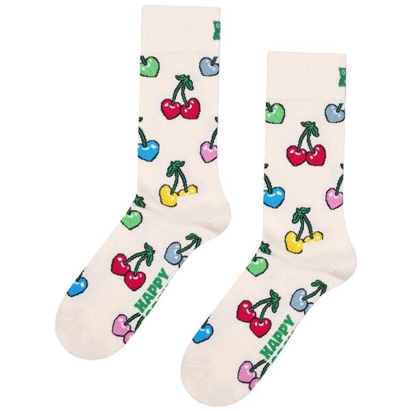 Cherry heart Socke