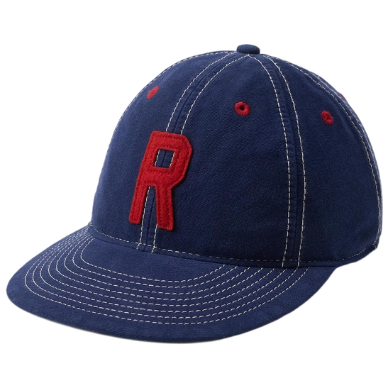 Chamois-Baseballkappe mit „R“-Aufnäher