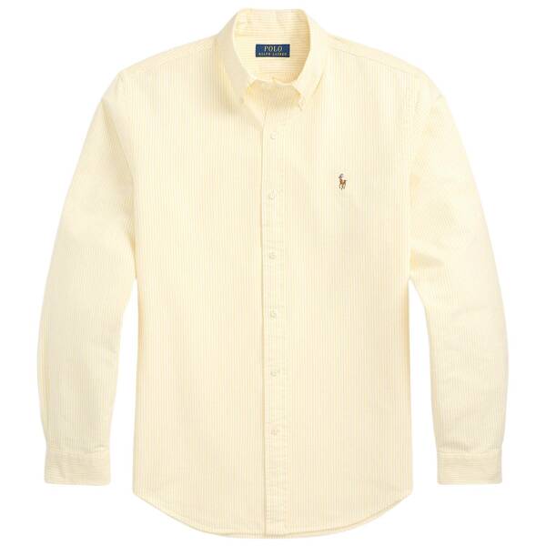 Gestreiftes Custom-Fit Oxfordhemd