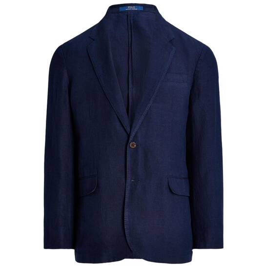 Modern-Fit Leinen-Anzugjacke Polo Soft