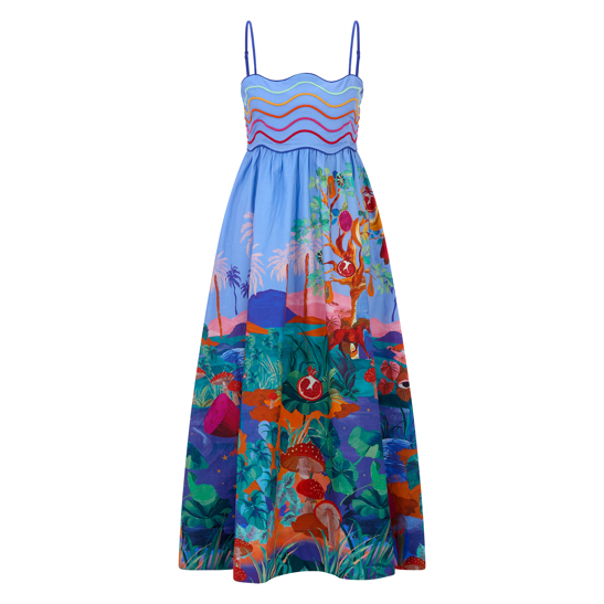 Maxikleid Landscape