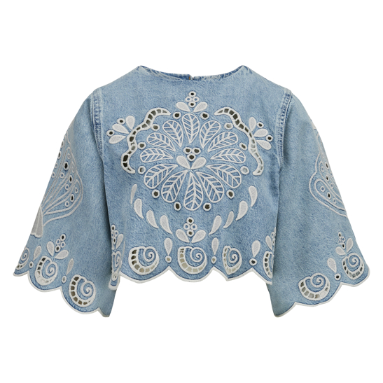 Bluse Denim Richelieux