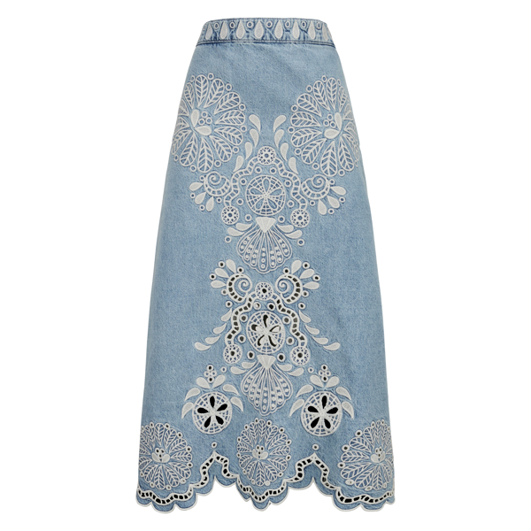 Midirock Denim Richelieux