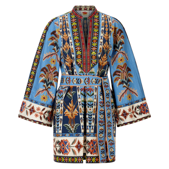 Minikleid Embroidered