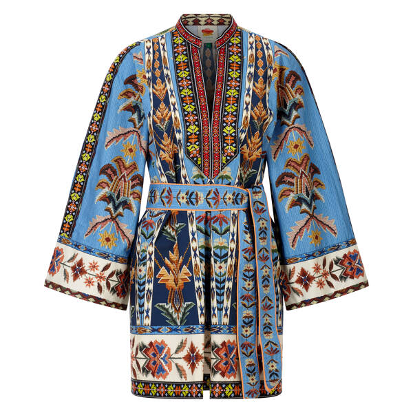 Minikleid Embroidered