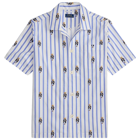 Gestreiftes Pyjamahemd