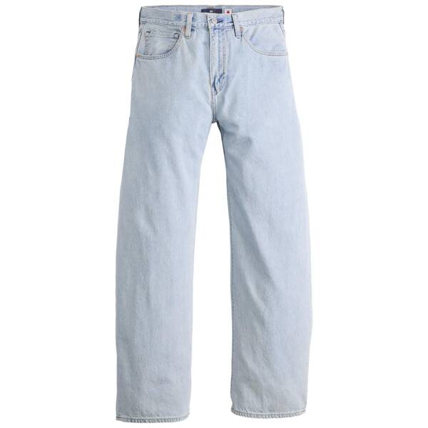 Jeans Blue Tab Drop Barrel