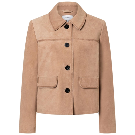 Velourslederjacke