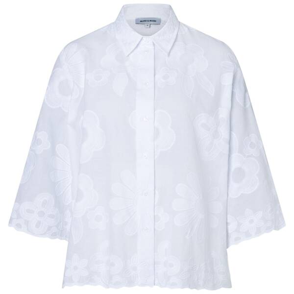 Bluse mit bestickung