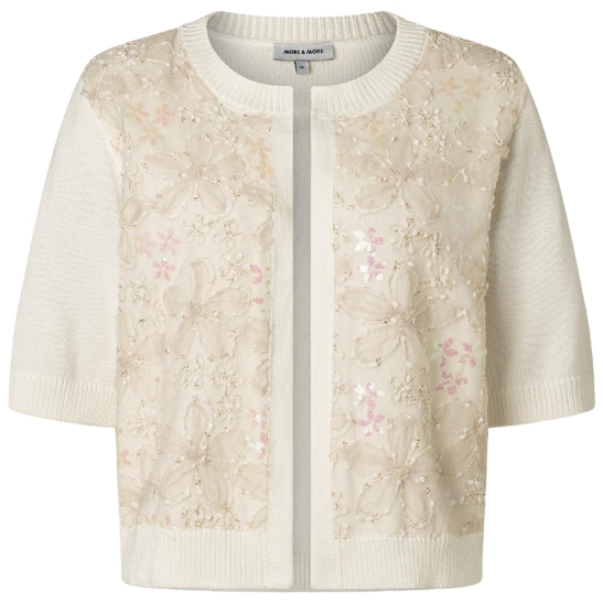Cardigan mit pailletten