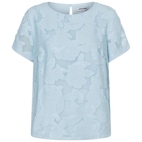 Bluse mit flower-dessin