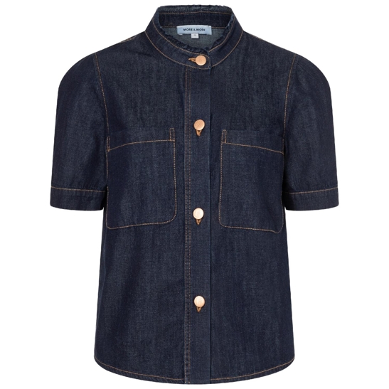 Jeansbluse