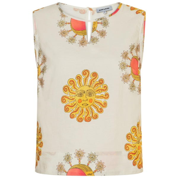Blusentop mit print