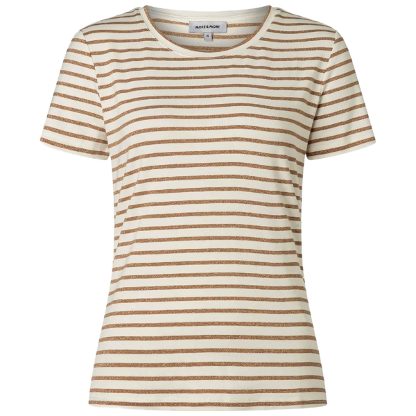 Streifenshirt mit glanzfaden