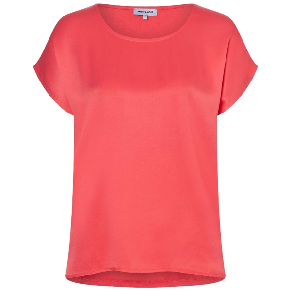 Shirt mit satinfront