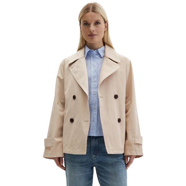 Cabanjacke relaxed garment-dyed