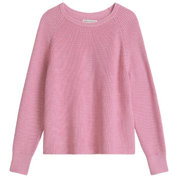 Rundhalspullover loose