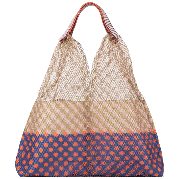 Mesh-Shopper mit Punkten