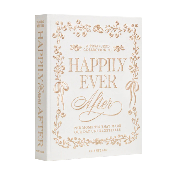 Hochzeitsfotoalbum Happily Ever After