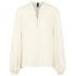 Feminine bluse mit volant