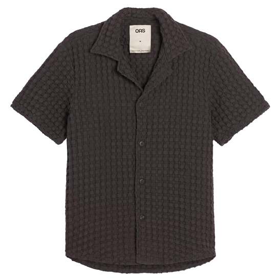 Nearly Black Cuba Waffelhemd