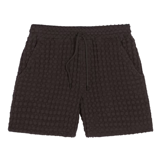 Nearly Black Porto Waffelshorts