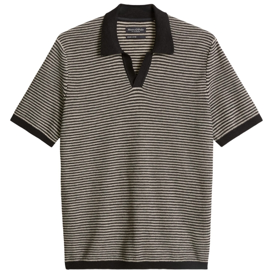 Strick-poloshirt regular