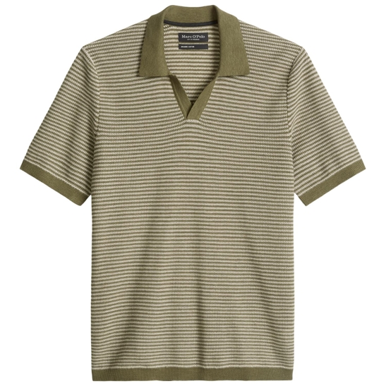 Strick-poloshirt regular