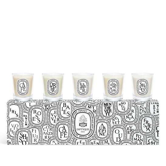 5 miniature candles set 5x35g - OS