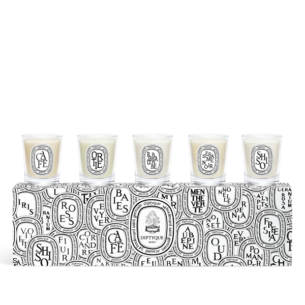 5 miniature candles set 5x35g - OS