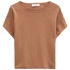 ärmelloser feinstrick-pullover loose