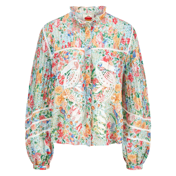 Bluse Rendeira Multicolor