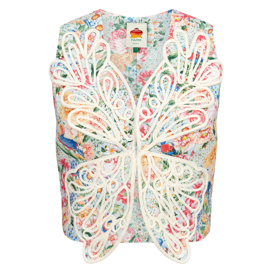 Bluse Rendeira Multicolor