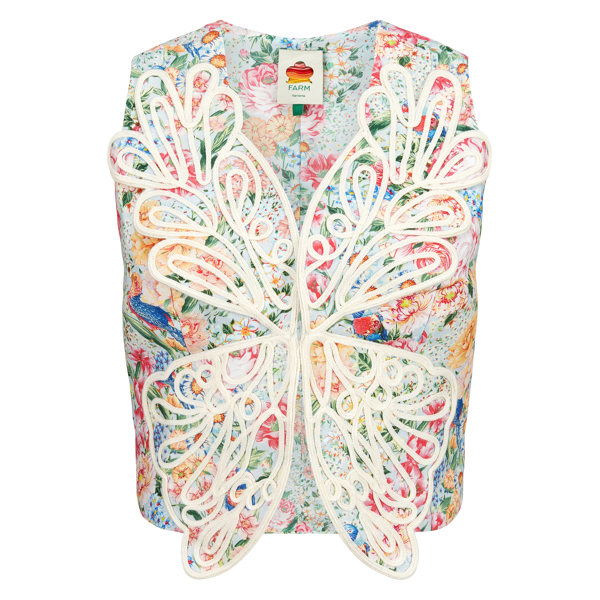 Bluse Rendeira Multicolor