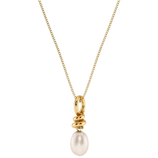 Kette Swivel Pearl S Gold