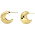 Ohrringe Bold Creoles S Gold