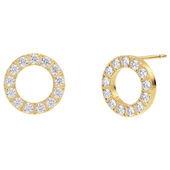 Ohrring Studs Mini Gold