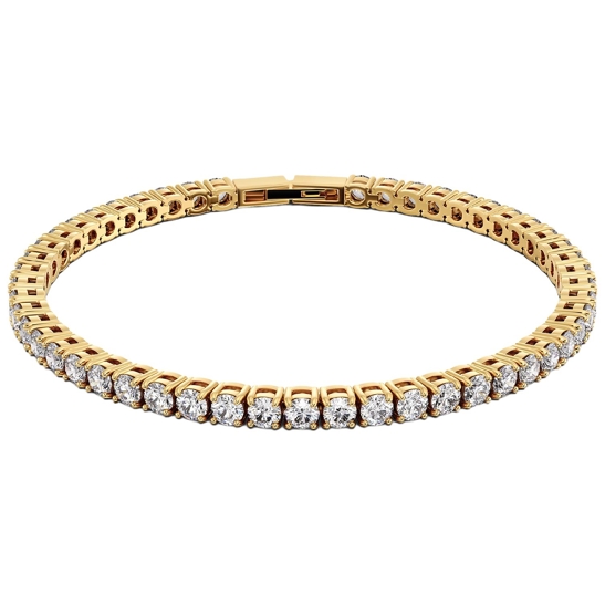 Armband Tennis Gold